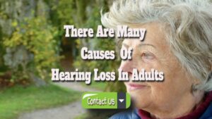 There Are Many Causes Of Hearing Loss In Adults.