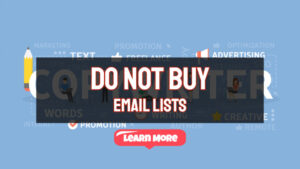 Why You Should NOT Buy An Email List