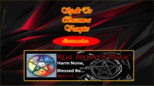 vampire magic spells