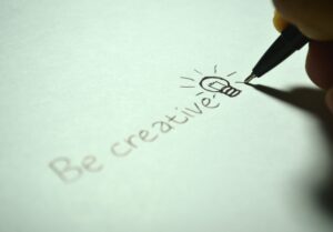 be creative