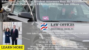 Rideshare Uber Lyft Car Accident Attorney Rittenhouse Square