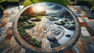 Transforming Outdoor Spaces with Travertine Flooring in East Renfrewshire