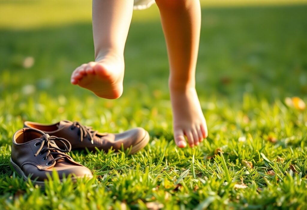 Orthopedic Effects of Barefoot Footwear on Kids’ Feet