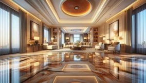 Travertine Floor Polishing: Elevate Your Home’s Elegance