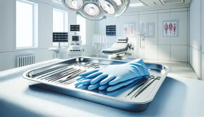 Blue Vinyl Powdered Gloves: Discover Shops in Chichester