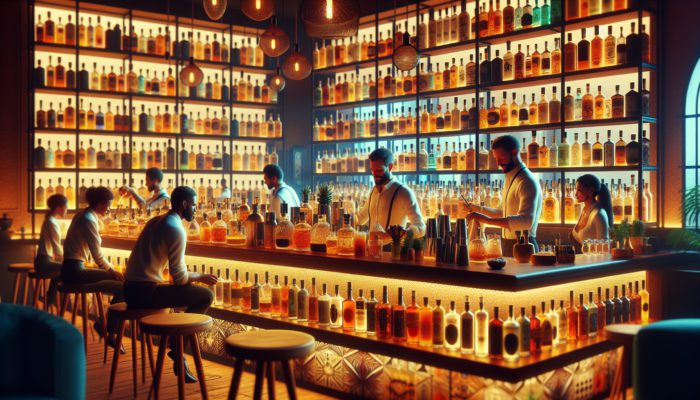 A lively tequila bar with extensive premium and artisan selections, knowledgeable staff, and inviting atmosphere.