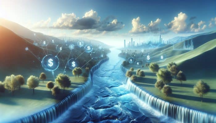 How to Stay Motivated with a Consolidation Loan: UK Strategies | DCL How to Stay Motivated with a Consolidation Loan: A serene landscape with a single stream merging smaller streams, symbolising debt consolidation under a calming sky.